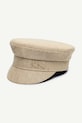 RUSLAN BAGINSKIY căciulă pentru femei, din amestec de lână Baker Boy Cap KPC036.LNPW bej AA00