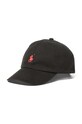 Polo Ralph Lauren czapka z daszkiem bawełniana dziecięca aplikacja czarny 321552489005
