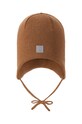 Dětská vlněná čepice Reima Piponen 5300049C hnědá AA00