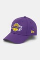 New Era czapka z daszkiem dziecięca LOS ANGELES LAKERS aplikacja fioletowy 11405635