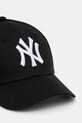 Pamučna kapa sa šiltom za bebe New Era NEW YORK YANKEES 10879076.52.53 crna AA00