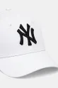 Детска памучна шапка с козирка New Era NEW YORK YANKEES 12745556. бял AA00