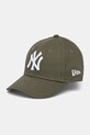 Pamučna kapa sa šiltom za bebe New Era NEW YORK YANKEES natpis zelena 12745559.