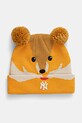 Dětská čepice New Era NEW YORK YANKEES tenká oranžová 60565309