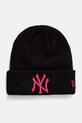 Детска шапка New Era NEW YORK YANKEES тънък черен 60565596
