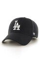 47brand - Sapca Los Angeles Dodgers negru B.MVP12WBV.BKW