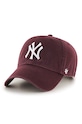 47 brand - Καπέλο MLB New York Yankees μπορντό B.RGW17GWS.KM