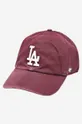 burgundské 47brand - Čiapka MLB Los Angeles Dodgers Pánsky