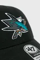 47 brand - Czapka NHL San Jose Sharks czarny