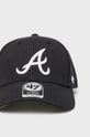 Akcesoria 47 brand - Czapka Atlanta Braves B.MVP01WBV.RA czarny