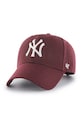 47brand șapcă MLB New York Yankees burgundia B.MVPSP17WBP.KM