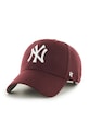 47 brand - Czapka MLB New York Yankees bordowy B.MVP17WBV.KMA