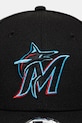 Čiapka New Era MLB THE LEAGUE MARLINS 11885634 čierna AA00