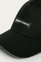 Emporio Armani czapka z daszkiem bawełniana 627921.CC991 czarny AA00