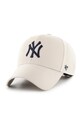 47 brand Czapka z daszkiem MLB New York Yankees aplikacja beżowy B.MVP17WBV.BN