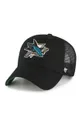 μαύρο Καπέλο 47brand MLB New York Yankees NHL San Jose Sharks Ανδρικά