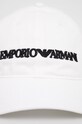 Хлопковая кепка Emporio Armani 627901.CC994.NOS белый AA00