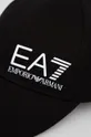 Čepice EA7 Emporio Armani černá