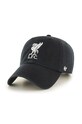 Кепка 47 brand EPL Liverpool аппликация чёрный EPL.RGW04GWS.BKD
