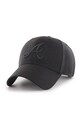 47brand șapcă MLB Atlanta Braves bumbac negru B.MVPSP01WBP.BKA