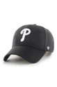 čierna Čiapka 47brand MLB Philadelphia Phillies Pánsky