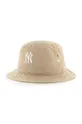 beżowy 47 brand Kapelusz MLB New York Yankees Męski