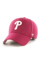 47 brand Czapka MLB Philadelphia Phillies z domieszką wełny czerwony B.MVP19WBV.CAA