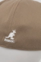 Кепка с примесью шерсти Kangol бежевый