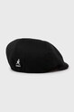 Kangol bereta din lana cu un amestec de lana negru K0873CO.BK001