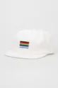 λευκό Βαμβακερό καπέλο του μπέιζμπολ Vans Ανδρικά