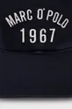 Βαμβακερό καπέλο Marc O'Polo σκούρο μπλε