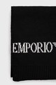 Emporio Armani caciula si esarfa din amestec de lana negru 628005.CC983.NOS