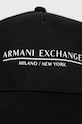 Armani Exchange șapcă din bumbac 954202.CC150.NOS negru AA00