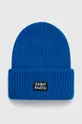 niebieski MC2 Saint Barth czapka z domieszką wełny Męski