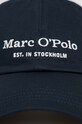 Marc O'Polo czapka z daszkiem bawełniana M22806801076 granatowy AA00