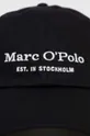 Bombažna bejzbolska kapa Marc O'Polo črna