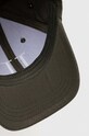 Les Deux czapka z daszkiem bawełniana zielony LDM702043