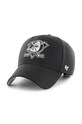 47 brand czapka z daszkiem z domieszką wełny NHL Anaheim Ducks z domieszką wełny czarny H.MTLCS25WBP.BKA