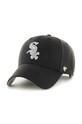 47 brand czapka z domieszką wełny MLB Chicago White Sox z domieszką wełny czarny B.SUMVP06WBP.BK
