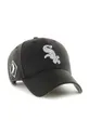 47brand czapka z domieszką wełny MLB Chicago White Sox czarny