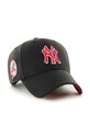 Čiapka s prímesou vlny 47 brand MLB New York Yankees B.SUMVP17WBP.BK čierna AA00