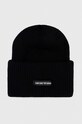 Vlnená čiapka Emporio Armani vlna čierna 627361.CC992.NOS