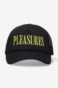 PLEASURES baseball cap  57% Polyester, 43% Polyamide