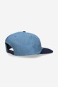 PLEASURES cotton baseball cap P23SP069 blue AA00