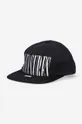 black PLEASURES cotton baseball cap Men’s