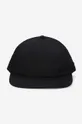 PLEASURES cotton baseball cap black