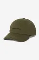 zielony thisisneverthat czapka z daszkiem bawełniana T-Logo Cap Męski