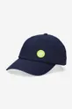 σκούρο μπλε Βαμβακερό καπέλο του μπέιζμπολ Wood Wood Eli Ανδρικά