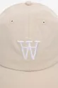 Wood Wood cotton baseball cap Eli AA white