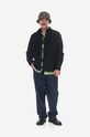Wood Wood kapelusz bawełniany Ossian Bucket Hat 12240817-7083 BLACK 12240817.7083 zielony